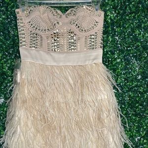 Bebe studded dress